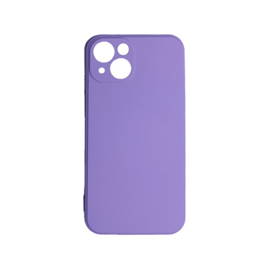 Silicone Case with Camera Shield for Apple iPhone 14 Purple